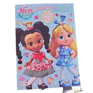 Disney Alice Wonderland Bakery Coloring & Activity Kids Book Cheshire Cat